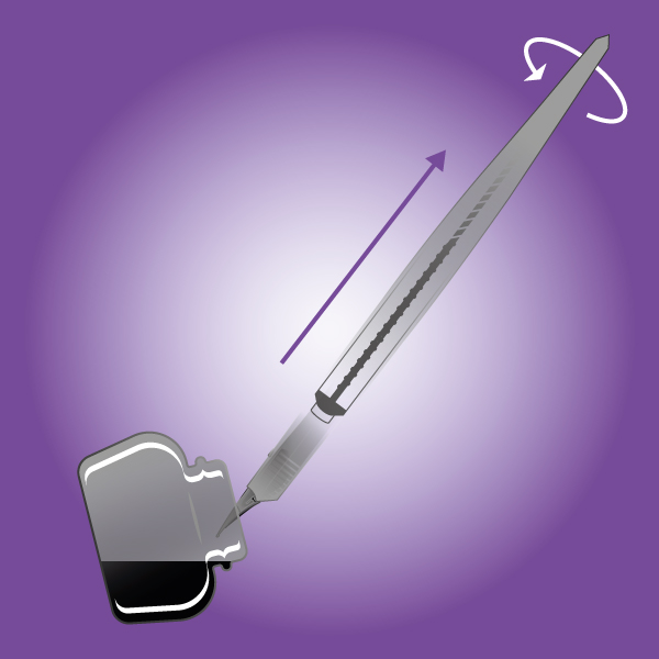 Schéma d'entretien d'un stylo-plume