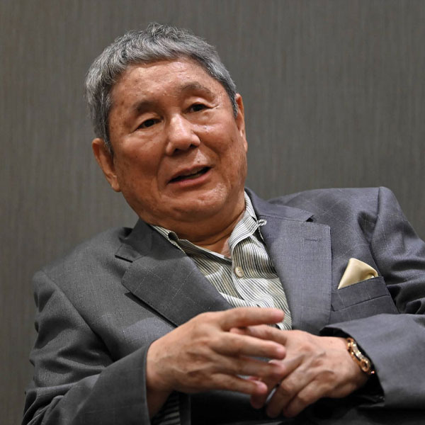 Takeshi Kitano interview Geldhane