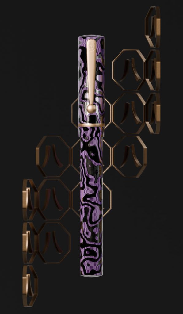 Stylo-plume de luxe Geldhane Murasaki