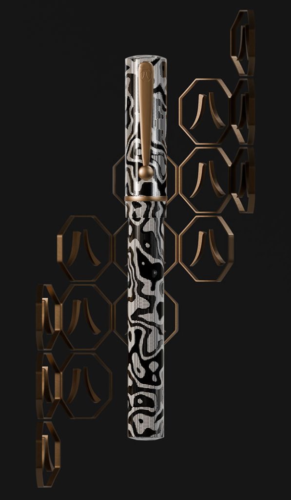 Stylo-plume de luxe Geldhane Shibokuro